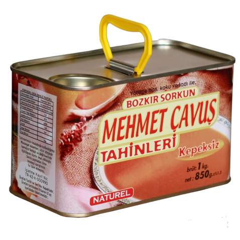 Kepeksiz Bozkır Tahini Teneke Kutu Net 850 Gr